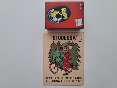 Tarra: "OI ODESSA" Syksyn kuntokausi Oulussa 1976