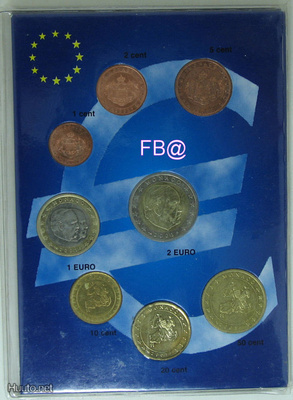 2001 Monaco 1c - 2euro