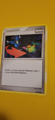 Switch #128 Pokemon Secret Wonders card