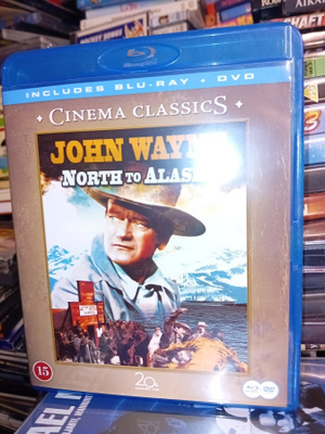 BLU-RAY + DVD  : NORTH TO ALASKA  ( SIS POSTIKULU  )
