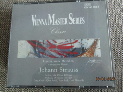 VIENNA MASTER SERIES (3 x CD) JOHAN STRAUSS - UNFORGETTABLE