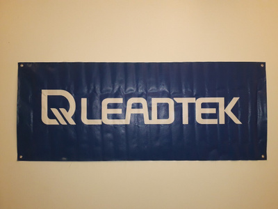 Leadtek 148,5x59cm "mainos lakana"