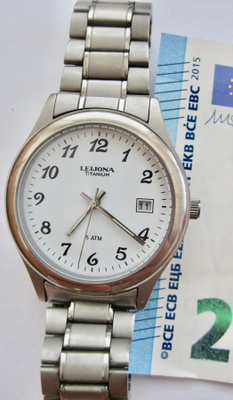VANHA Kello Leijona Titanium 5 atm