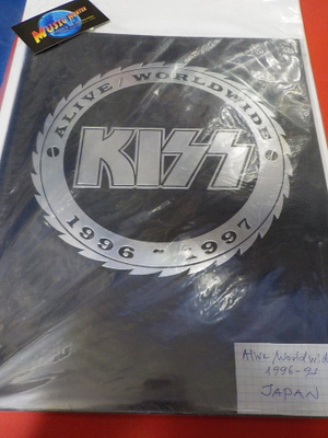 KISS ALIVE / WORLDWIDE 1996-1997 JAPAN KIERTUEKIRJA