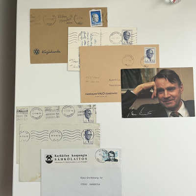 Postilähetyksiä Presidentti merkeillä yms.