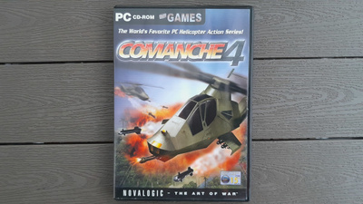 PC CD: Comanche 4 peli (2001)