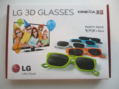 LG 3D GLASSES PARTY PACK
