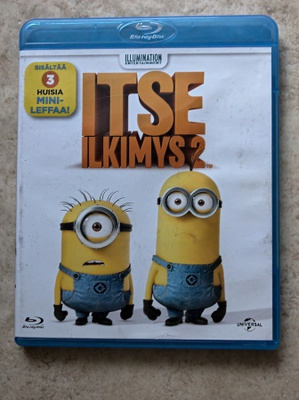Itse ilkimys 2, blu-ray.