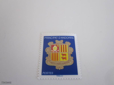 Andorra , postimerkki 2012, postituore