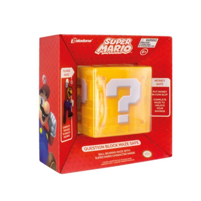 SUPER MARIO QUESTION BLOCK MAZE SAFE (10 121) 9,5cm, kuula