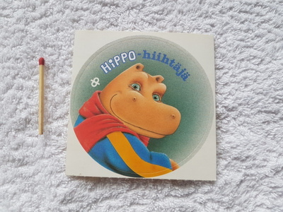 OSUUSPANKKKI HIPPO-HIIHTÄJÄ VANHA TARRA