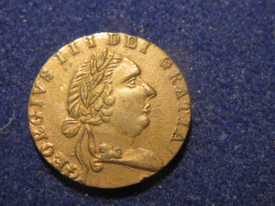 Pelimerkki1790. Gaming token-rahake. Iso Britannia