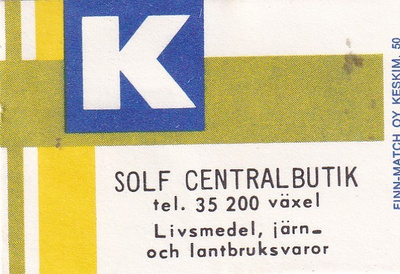 Solf, Central Butik ,  Kesko     7/13