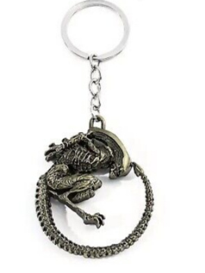 ALIEN DIE CAST KEYRING  - HEAD HUNTER STORE.