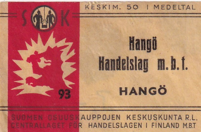 Hangö, Handelslag m.b.t.  93 SOK , s21