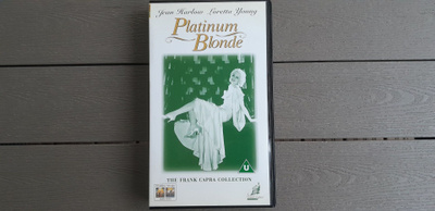VHS: Platinum Blonde (Loretta Young, Jean Harlow 1931/1998)