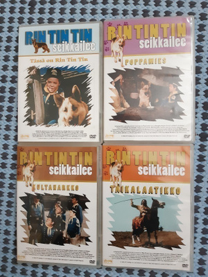 Rin Tin Tin 4 dvd 50-luvun lännensarja