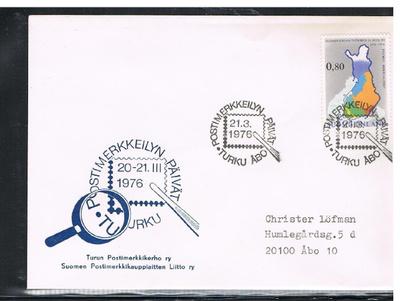 1976  Turku - Postimerkkeilyn päivät 21.3.