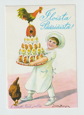 Postikortti, TAIDE, JENNY NYSTRÖM, Pääsiäinen