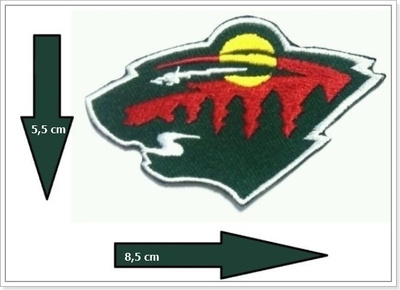 NHL - Minnesota Wild -kangasmerkki / hihamerkki