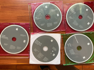 Macintosh Mac OS X 10.6.1 DVD 5 levyä