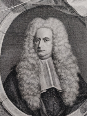 Gravyyri vuodelta 1743