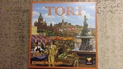 Tori - lautapeli, hyväkuntoinen