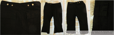 Reisitaskuhousut koko 36