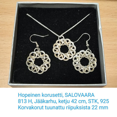 SALOVAARAN HOPEINEN korusetti