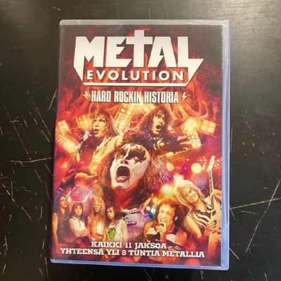 Metal Evolution - hard rockin historia 4DVD