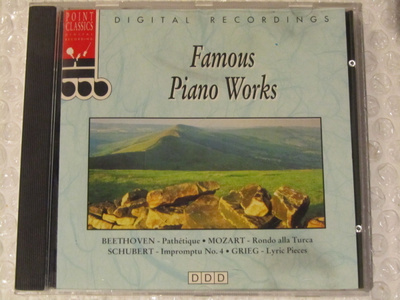 Kokoelma • Famous Piano Works CD