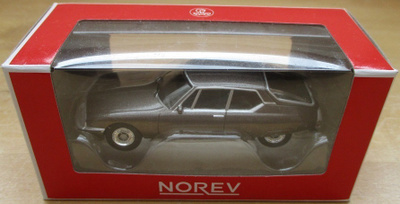 Citroen SM Coupe 3 Door Brown Metallic 1972 Norev Retro 1:58