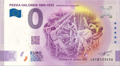 *0-EUROSETELI*2023*PEKKA HALONEN-TIENRAIVAAJIA KARJALASSA*