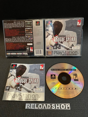 Tom Clancy's Rainbow Six Rogue Spear Platiinum PS1 - CIB