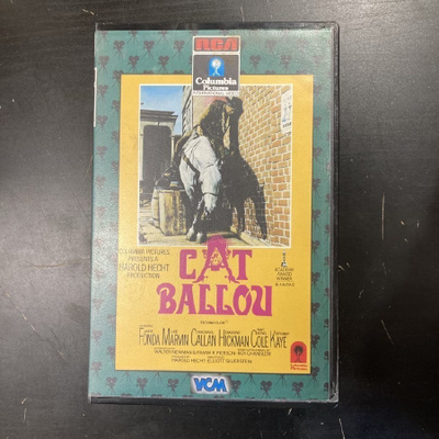 Cat Ballou VHS