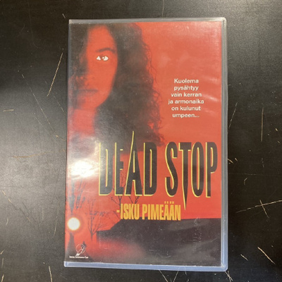 Dead Stop - isku pimeään VHS