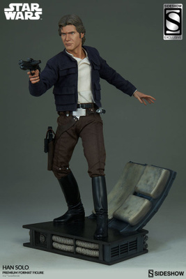 SIDESHOW STAR WARS  HAN SOLO statue 1/4 - HEAD HUNTER STORE.