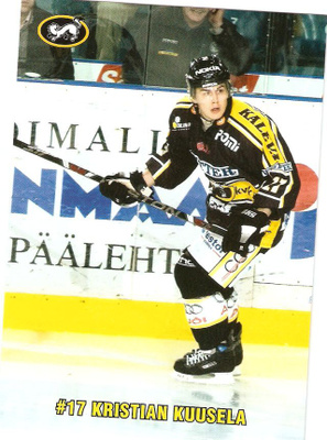 Oulun Kärpät KRISTIAN KUUSELA Postikortti