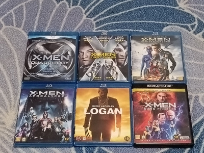 X-Men Paketti Blu Ray + 4K