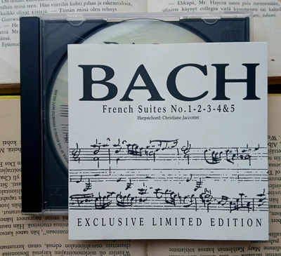 Bach • Christiane Jaccottet - French Suites (CD)