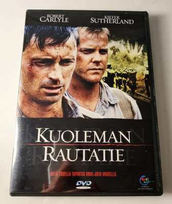 Kuoleman rautatie (Robert Carlyle, Kiefer Sutherland) dvd