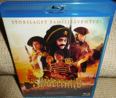 Kapteeni Sapelihammas Blu-ray (ei tekstitystä suomeksi)