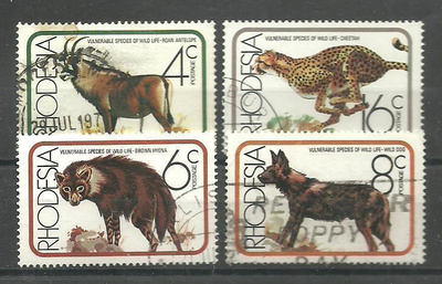 ELÄIMET eläinaiheinen sarja RHODESIA o