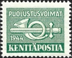 1944 KP 7 Pieni Vihreä Paperi P 1 ** LaPe KP 7 P1