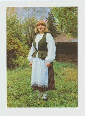 Postikortti, TAIDE, KURKIJOEN KANSALLISPUKU