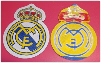 La Liga - Real Madrid -kangasmerkki / hihamerkki