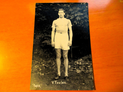 Vilho Tuulos  * vanha Rapid postikortti