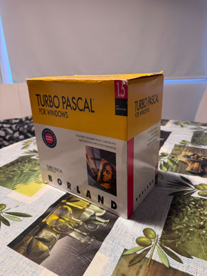 Turbo Pascal 1.5 for Windows (retro/vintage/keräily)