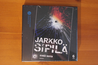 Jarkko Sipilä:Seinää vasten.Äänikirja.UUSI!