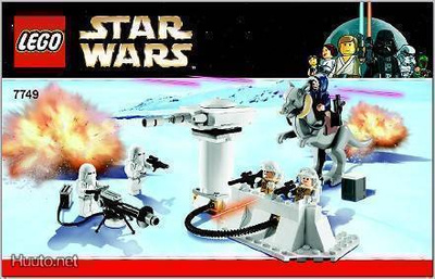 Lego Ohjekirja 7749 Echo Base ( Star Wars )